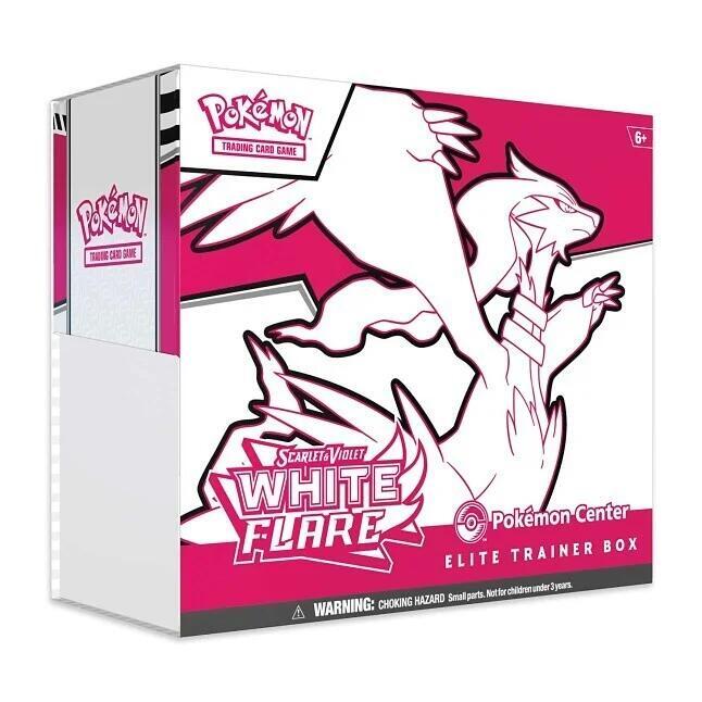 Pokemon TCG White Flare White Flare Pokemon Center Elite Trainer Box Exclusive sealed box