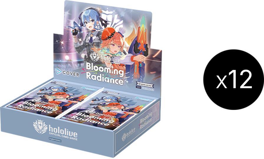 Hololive Weiss Schwarz Blooming Radiance Blooming Radiance Booster Case sealed box