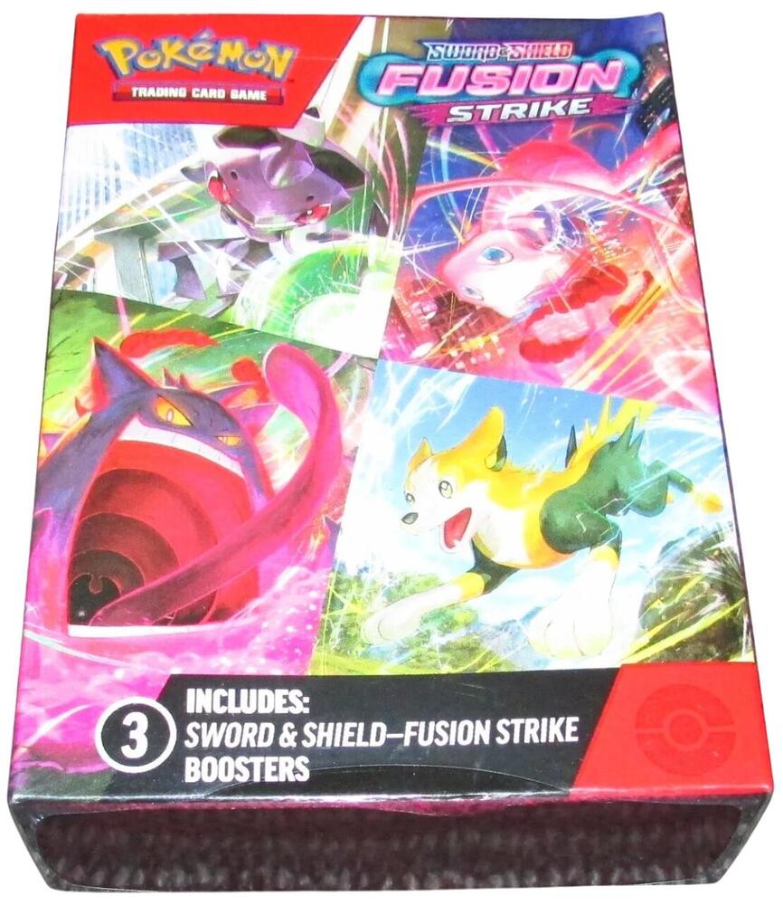 Pokemon TCG Fusion Strike Fusion Strike 3 Pack Hanger Box sealed box