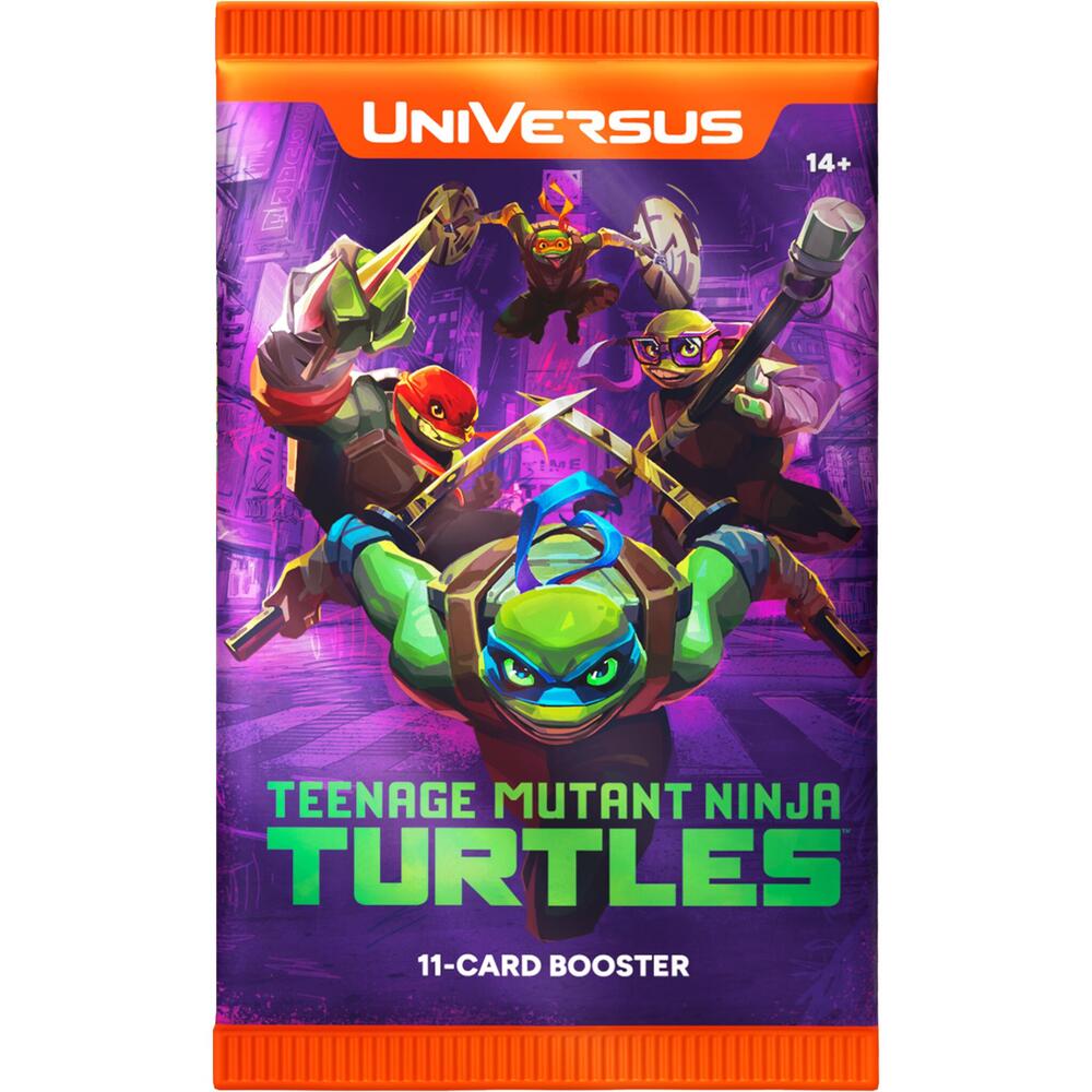 UniVersus Card Game Teenage Mutant Ninja Turtles Teenage Mutant Ninja Turtles Booster Pack booster pack