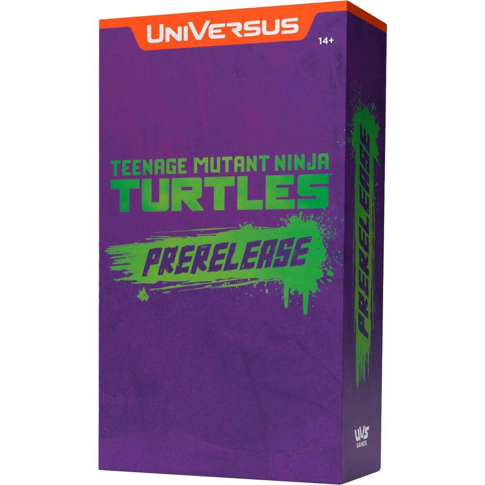 UniVersus Card Game Teenage Mutant Ninja Turtles Teenage Mutant Ninja Turtles Prerelease Player Kit trading card product