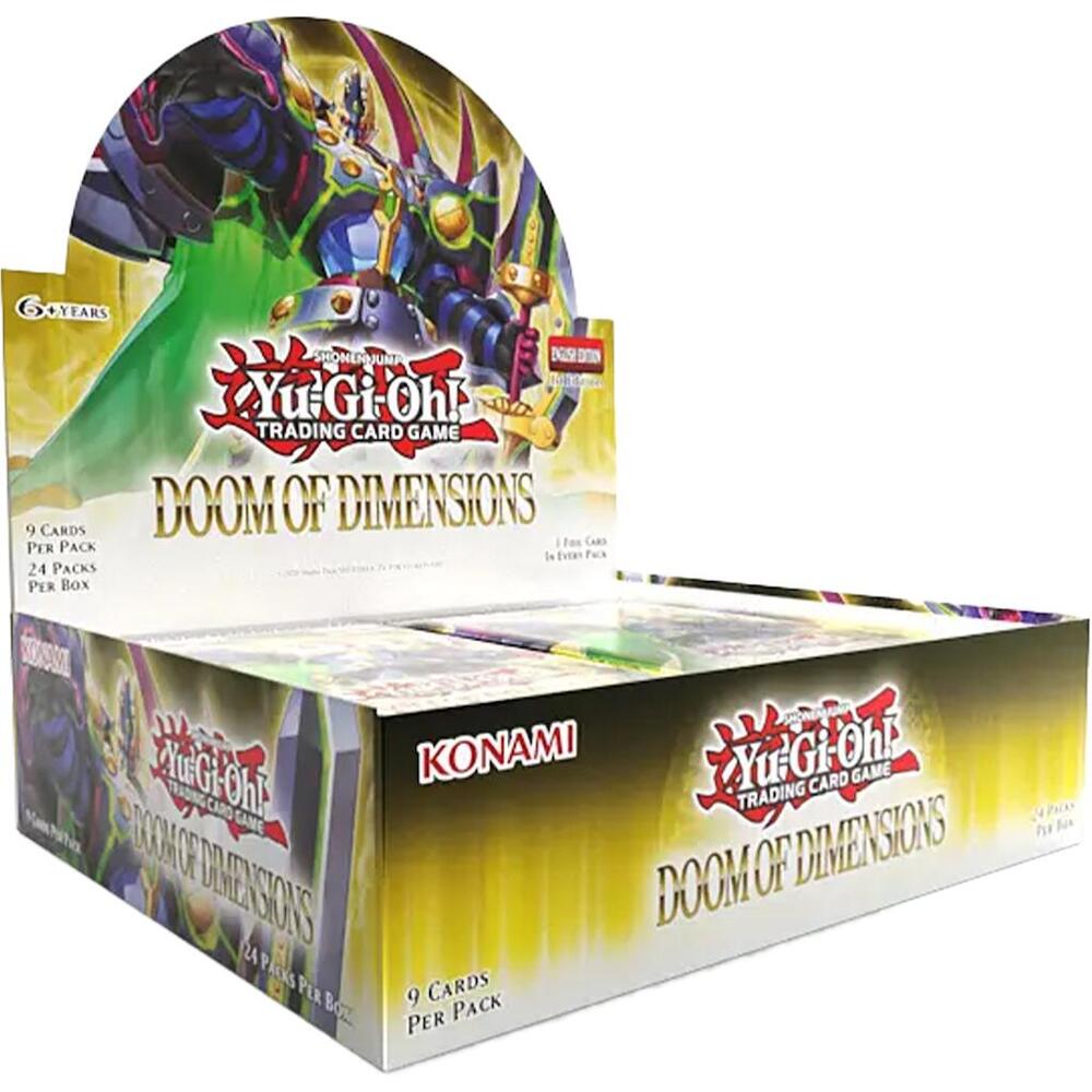 Yu-Gi-Oh! TCG Doom of Dimensions Doom of Dimensions Booster Box 1st Edition sealed box