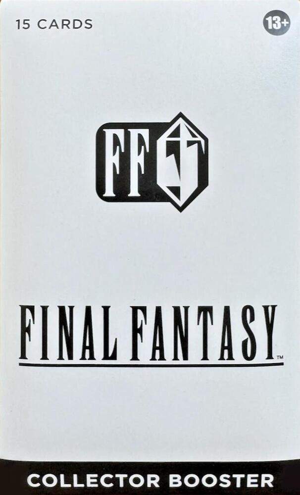 Magic the Gathering FINAL FANTASY FINAL FANTASY Collector Booster Pack Minimal Packaging booster pack