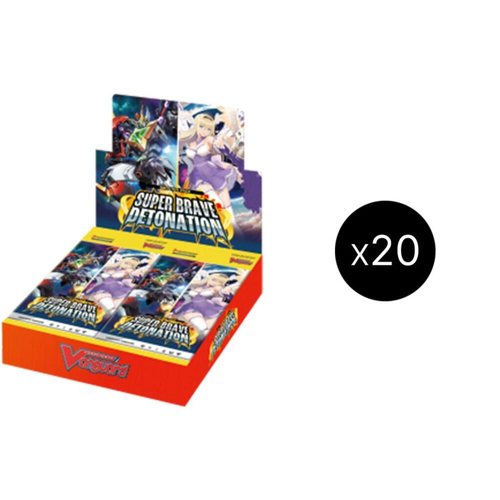 Cardfight Vanguard Super Brave Detonation Super Brave Detonation Booster Case sealed box