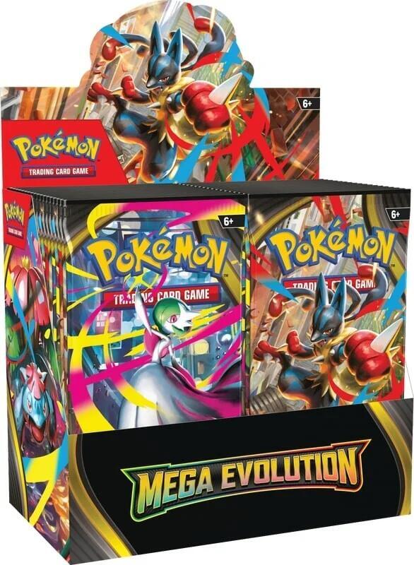 Pokemon TCG Mega Evolution Mega Evolution Booster Box sealed box