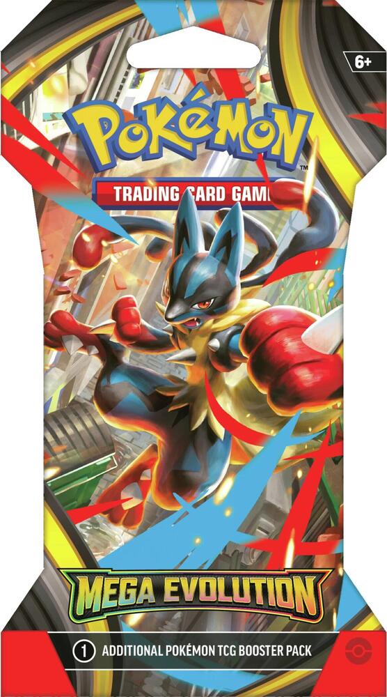 Pokemon TCG Mega Evolution Mega Evolution Sleeved Booster Pack booster pack
