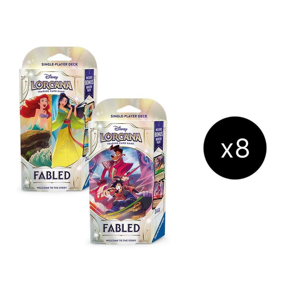 Disney Lorcana Fabled Fabled Starter Deck Display deck product