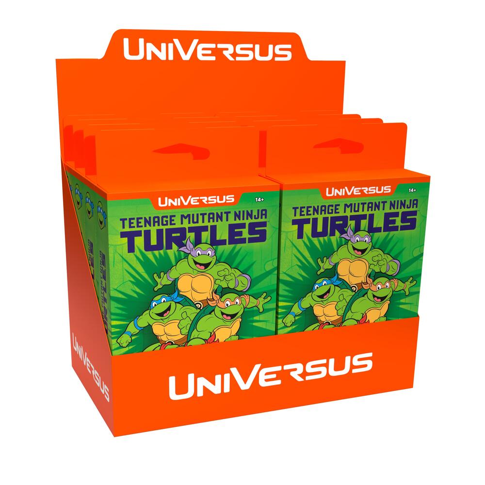 UniVersus Card Game Teenage Mutant Ninja Turtles Teenage Mutant Ninja Turtles Starter Deck Display deck product