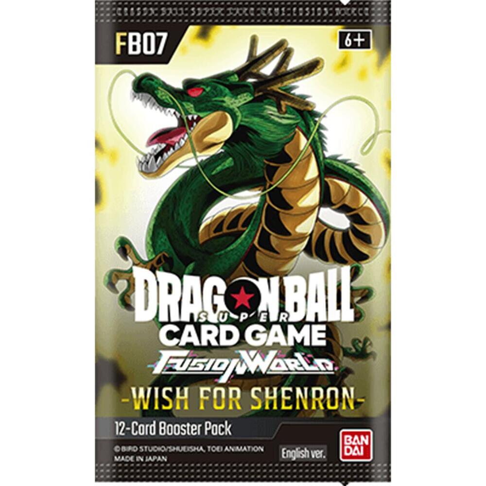 Dragon Ball Super Card Game Wish For Shenron Wish For Shenron Booster Pack booster pack