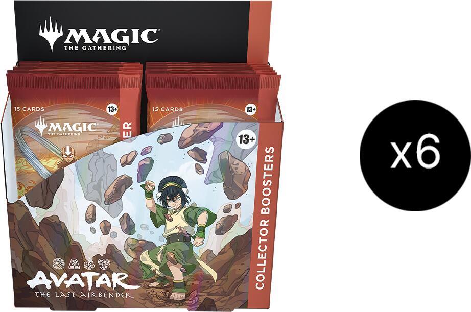 Magic the Gathering Avatar The Last Airbender Avatar The Last Airbender Collector Booster Display Case sealed box