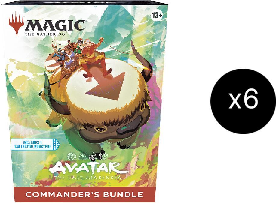 Magic the Gathering Avatar The Last Airbender Avatar The Last Airbender Commanders Bundle Case sealed box