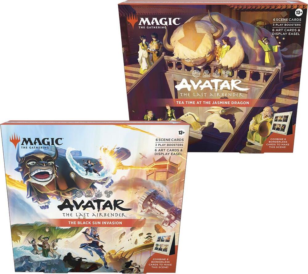 Magic the Gathering Avatar The Last Airbender Avatar The Last Airbender Scene Box Set of 2 sealed box