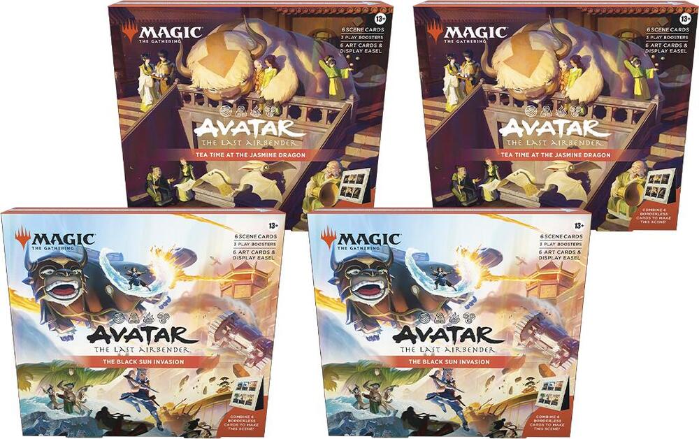 Magic the Gathering Avatar The Last Airbender Avatar The Last Airbender Scene Box Case sealed box
