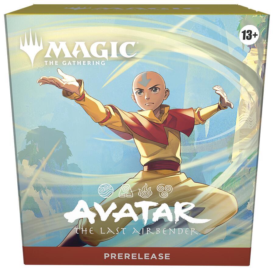 Magic the Gathering Avatar The Last Airbender Avatar The Last Airbender Prerelease Pack Aang White booster pack