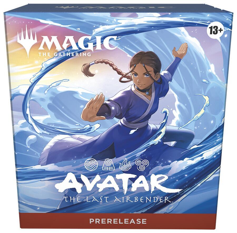 Magic the Gathering Avatar The Last Airbender Avatar The Last Airbender Prerelease Pack Katara Blue booster pack