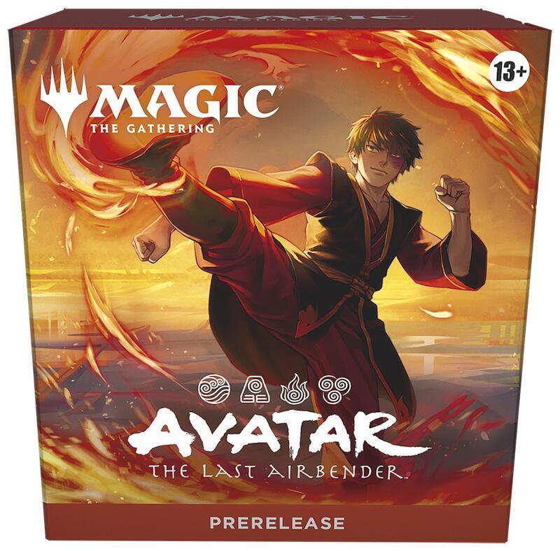 Magic the Gathering Avatar The Last Airbender Avatar The Last Airbender Prerelease Pack Zuko Red booster pack