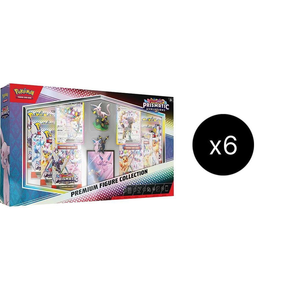 Pokemon TCG Prismatic Evolutions Prismatic Evolutions Premium Figure Collection Case sealed box