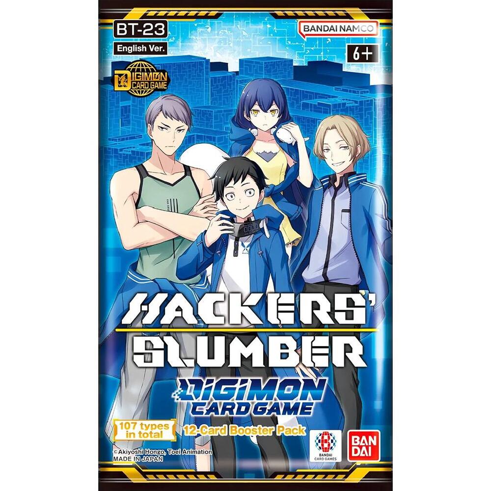 Digimon Card Game Hackers Slumber Hackers Slumber Booster Pack booster pack