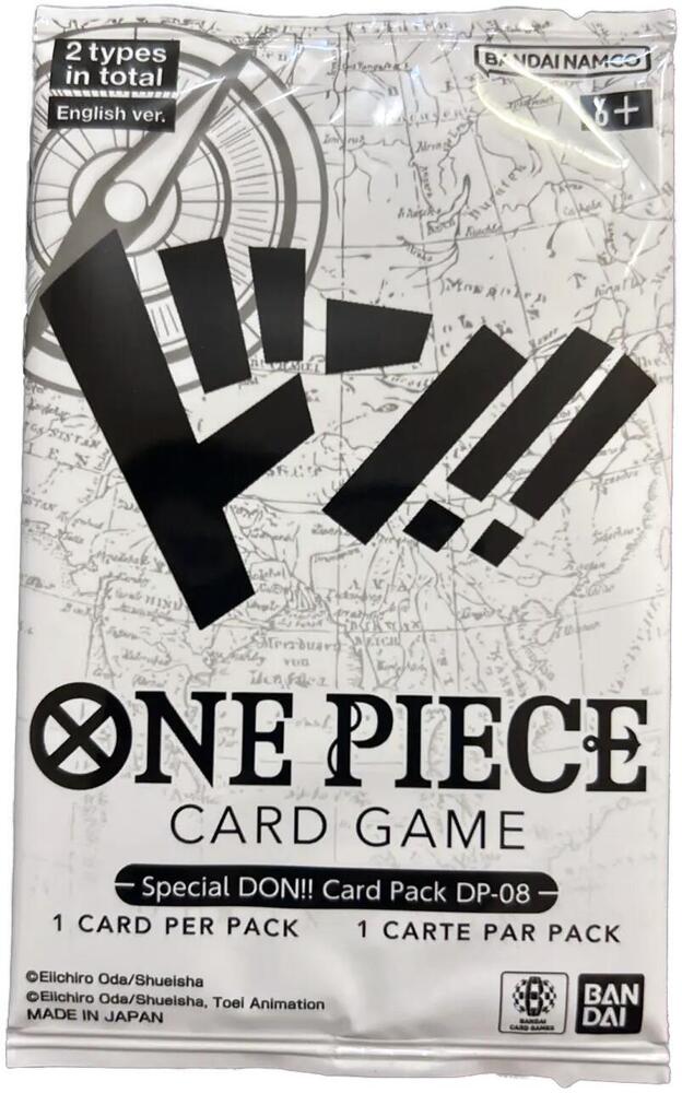 One Piece Card Game Legacy Of The Master Legacy of the Master Special DON Card Pack DP 08 booster pack