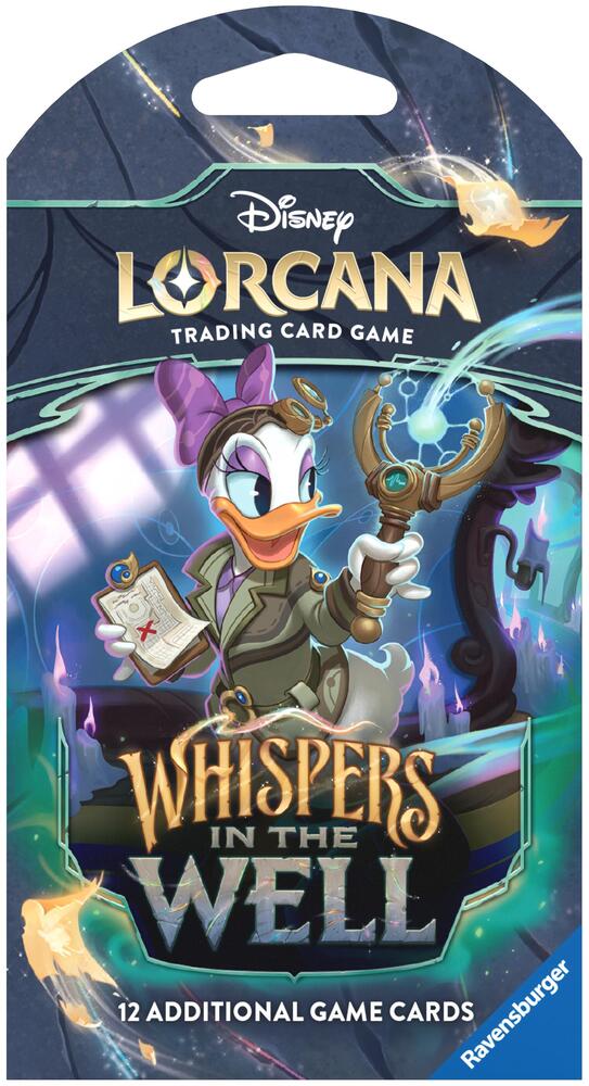 Disney Lorcana Whispers in the Well Whispers in the Well Sleeved Booster Pack booster pack