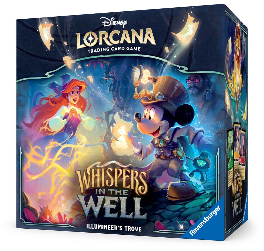 Disney Lorcana Whispers in the Well Whispers in the Well Illumineers Trove sealed box