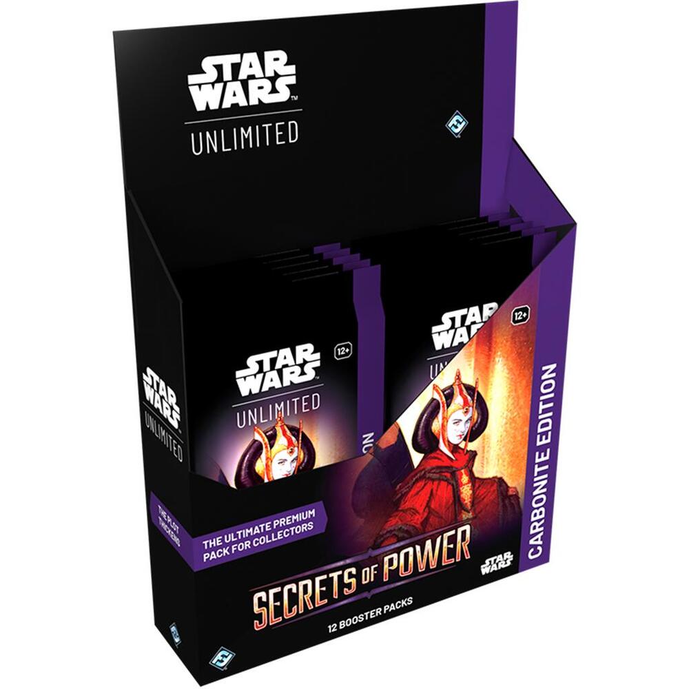 Star Wars Unlimited Secrets of Power Secrets of Power Carbonite Edition Booster Display booster pack