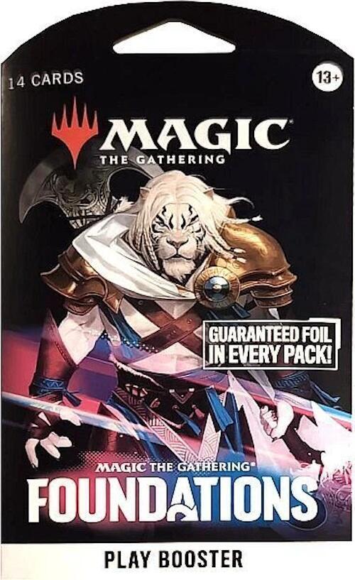 Magic the Gathering Foundations Foundations Sleeved Play Booster Pack booster pack
