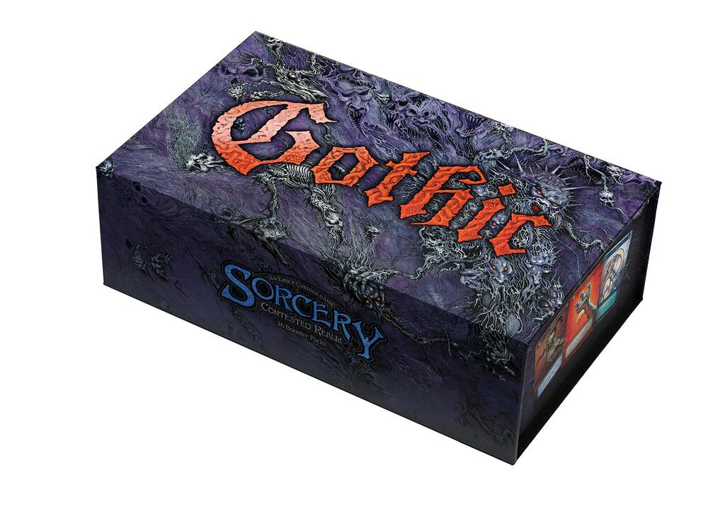 Sorcery Contested Realm TCG Gothic Gothic Booster Box sealed box