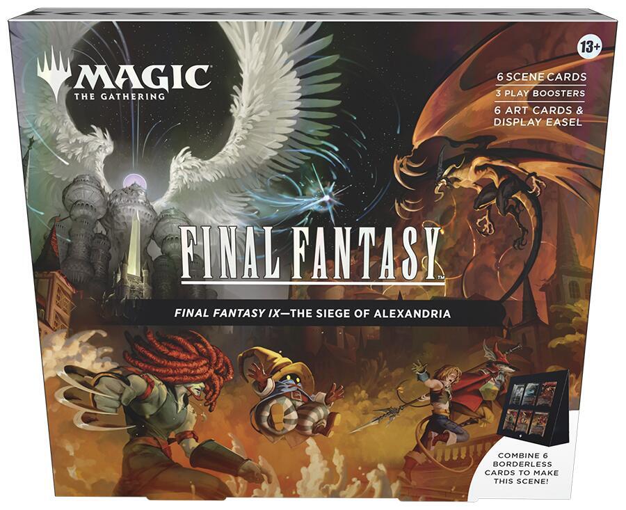 Magic the Gathering FINAL FANTASY FINAL FANTASY Scene Box The Siege of Alexandria sealed box
