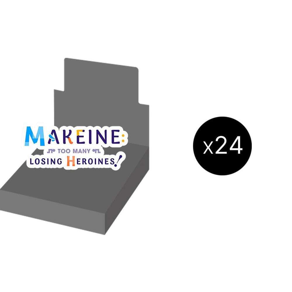 Weiss Schwarz Makeine Too Many Losing Heroines Makeine Too Many Losing Heroines Booster Box Case sealed box