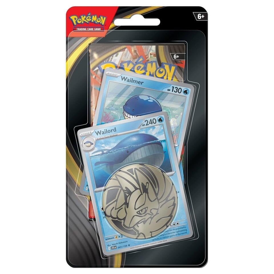 Pokemon TCG Mega Evolution Mega Evolution Single Pack Blister Wailord booster pack