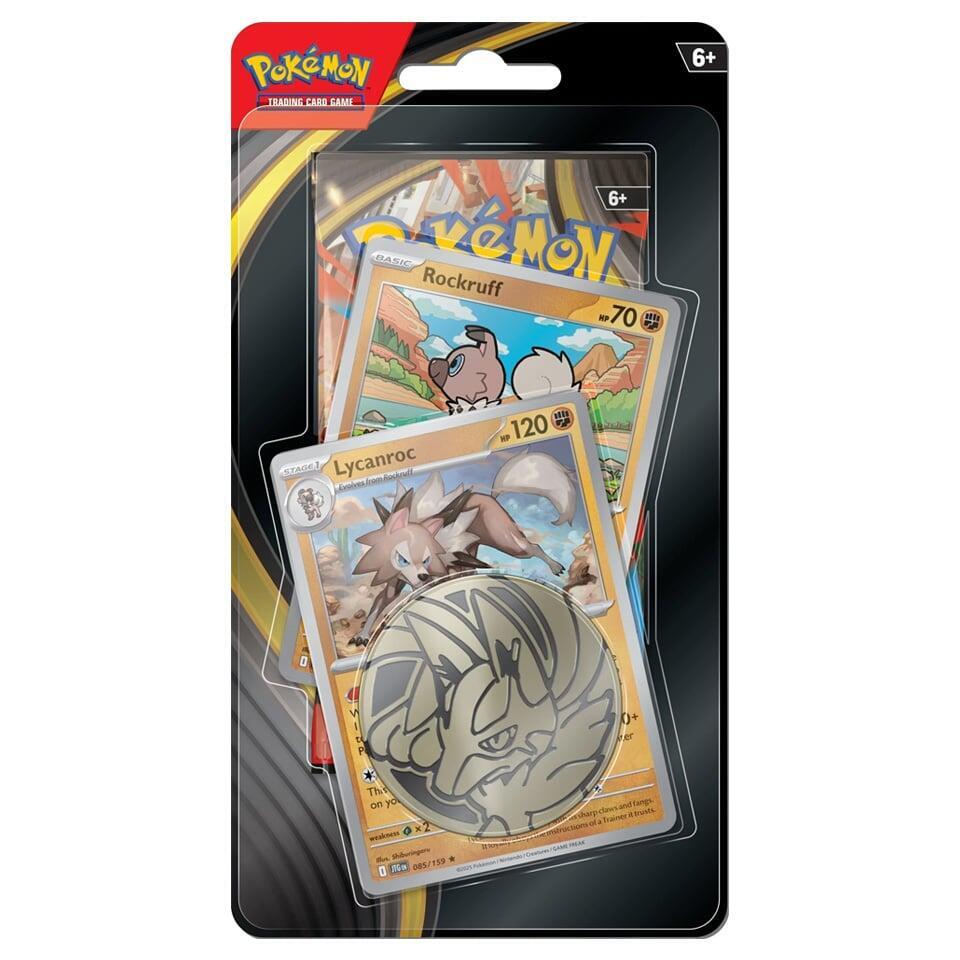 Pokemon TCG Mega Evolution Mega Evolution Single Pack Blister Lycanroc booster pack