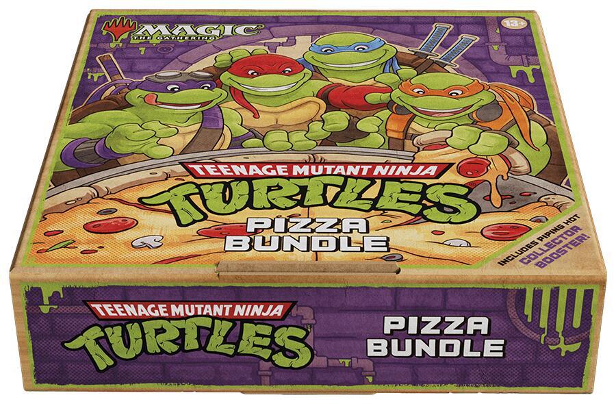 Magic the Gathering Teenage Mutant Ninja Turtles Teenage Mutant Ninja Turtles Pizza Bundle sealed box