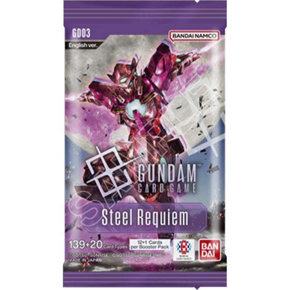 Gundam Card Game Steel Requiem Steel Requiem Booster Pack booster pack