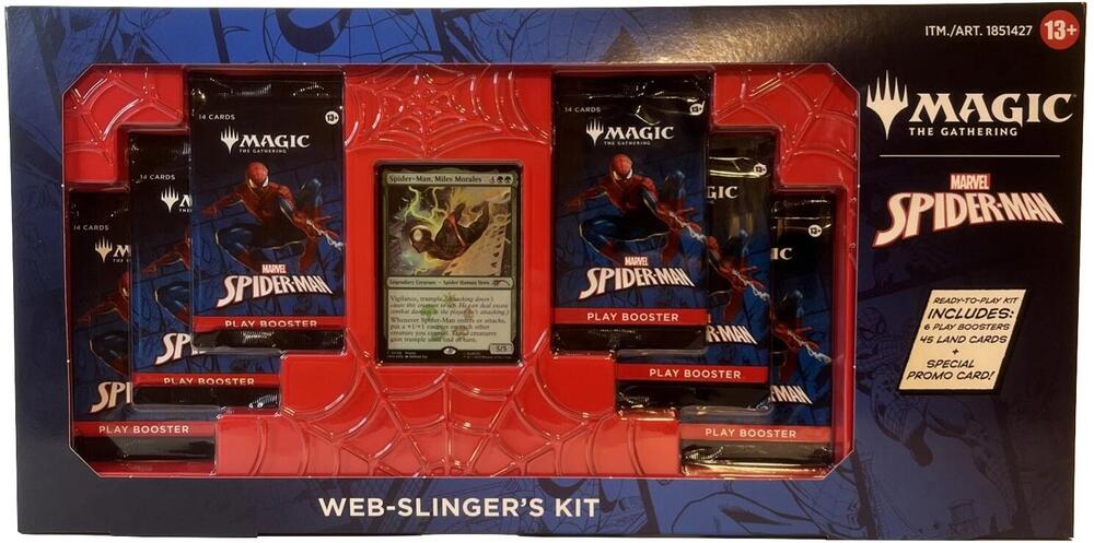 Magic the Gathering Marvels Spider Man Marvels Spider Man Web Slingers Kit trading card product