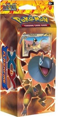 Pokemon TCG Flashfire Flashfire Theme Deck Brilliant Thunder Heliolisk deck product