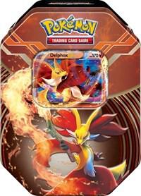 Pokemon TCG Flashfire Flashfire Kalos Power Tin Delphox Tin trading card product