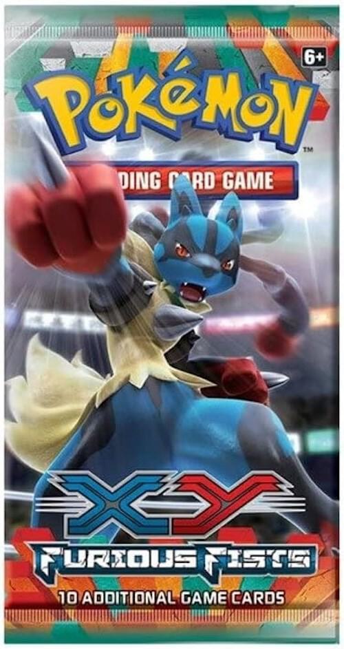 Pokemon TCG Furious Fists Furious Fists Booster Pack booster pack