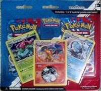 Pokemon TCG XY XY Two Pack Blister Kanto Trio booster pack