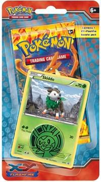 Pokemon TCG Flashfire Flashfire Single Pack Blister Skiddo booster pack