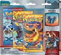 Pokemon TCG Flashfire Flashfire Collector Pin 3 Pack Blister Mega Charizard X booster pack
