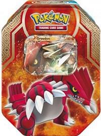 Pokemon TCG Primal Clash Primal Clash Legend of Hoenn Tin Groudon EX trading card product