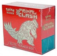 Pokemon TCG Primal Clash Primal Clash Elite Trainer Box Groudon sealed box
