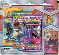 Pokemon TCG Phantom Forces Phantom Forces Collectors Pin 3 Pack Blister Mega Kangaskhan booster pack