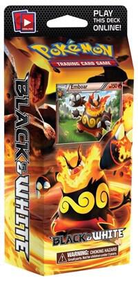 Pokemon TCG Black and White Black and White Theme Deck Red Frenzy Emboar deck product