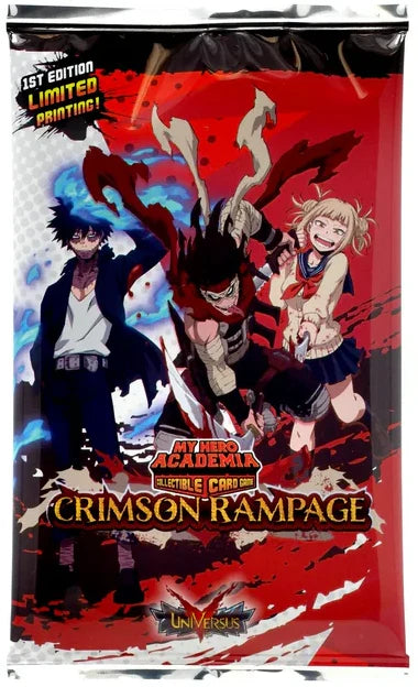My Hero Academia Crimson Rampage Booster Pack Unlimited Edition