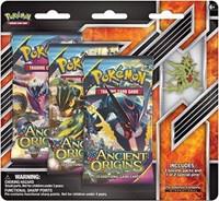Pokemon TCG Ancient Origins Ancient Origins Collector Pin 3 Pack Blister Mega Tyranitar Pin booster pack