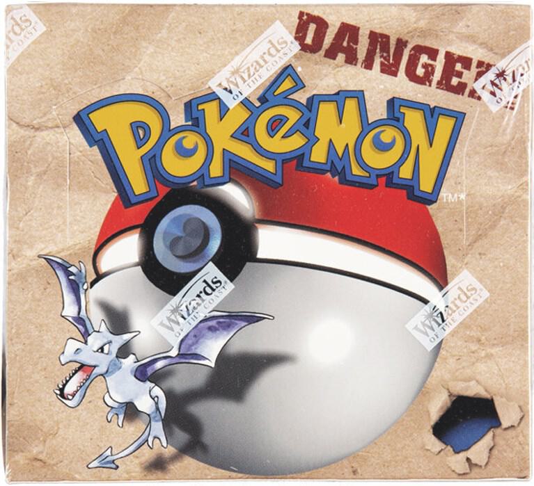 Pokemon TCG Fossil Fossil Unlimited Edition Booster Box sealed box