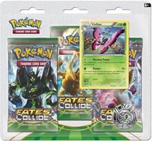 Pokemon TCG Fates Collide Fates Collide Three Pack Blister Vivillon booster pack