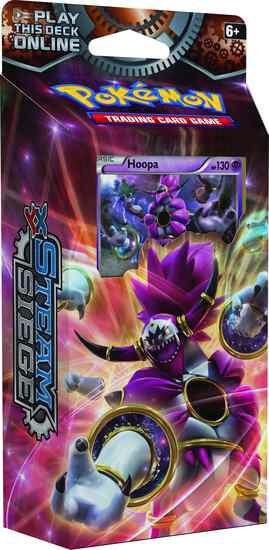 Pokemon TCG Steam Siege Steam Siege Theme Deck Ring of Lightning Hoopa deck product